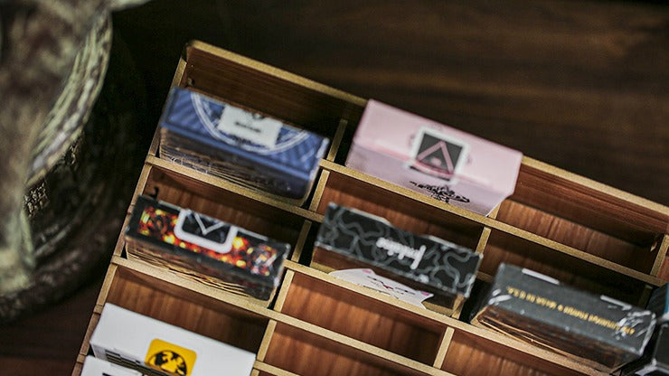Wooden, Large- 40 Decks Card Magic Display by TCC