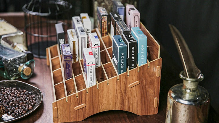 Wooden, Large- 40 Decks Card Magic Display by TCC