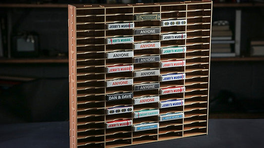 Playing Cards Wall, 100 Decks Display by TCC