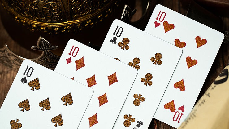 King Arthur, Emerald Saga Playing Cards by Riffle Shuffle