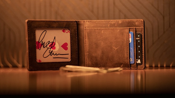 FPS Wallet Brown, Gimmicks and Online Instructions by Magic Firm