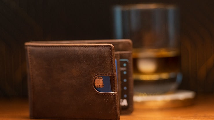 FPS Wallet Brown, Gimmicks and Online Instructions by Magic Firm