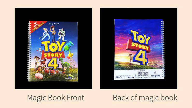Magic Coloring Book, Toy Story 4 by JL Magic