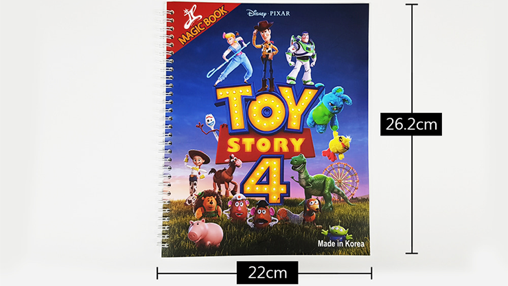 Magic Coloring Book, Toy Story 4 by JL Magic