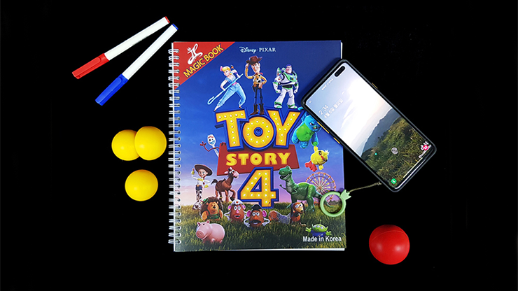 Magic Coloring Book, Toy Story 4 by JL Magic
