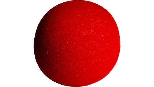 4 inch High Density Ultra Soft Sponge Ball, Red from Magic by Gosh