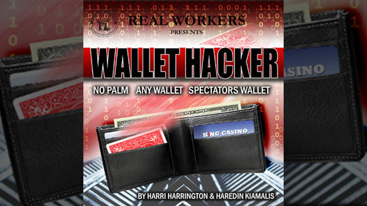 Wallet Hacker RED, Gimmicks and Online Instruction by Joel Dickinson