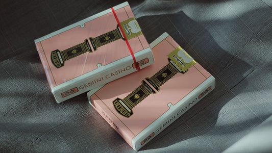 Gemini Casino Pink Playing Cards by Gemini
