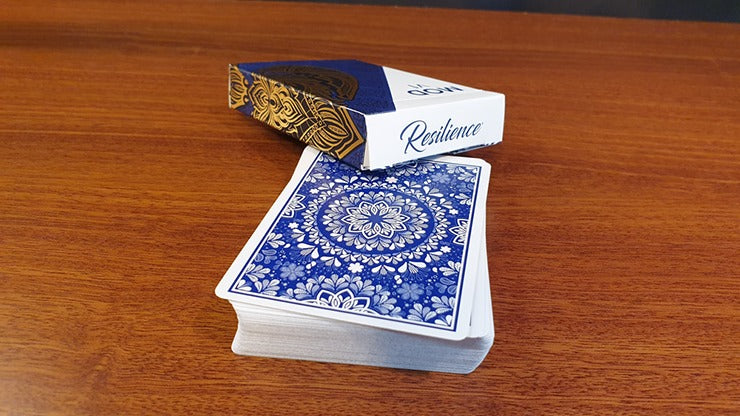 Resilience, Marked Blue Playing Cards