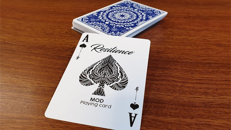 Resilience, Marked Blue Playing Cards