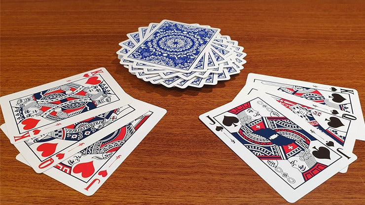 Resilience, Marked Blue Playing Cards