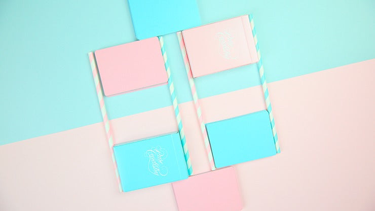 Pure Cardistry Double Back, Blue Playing Cards