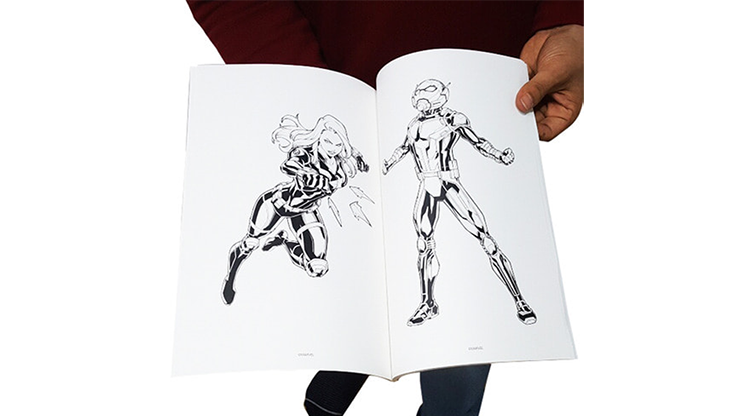 Magic Coloring Book, AVENGERS by JL Magic