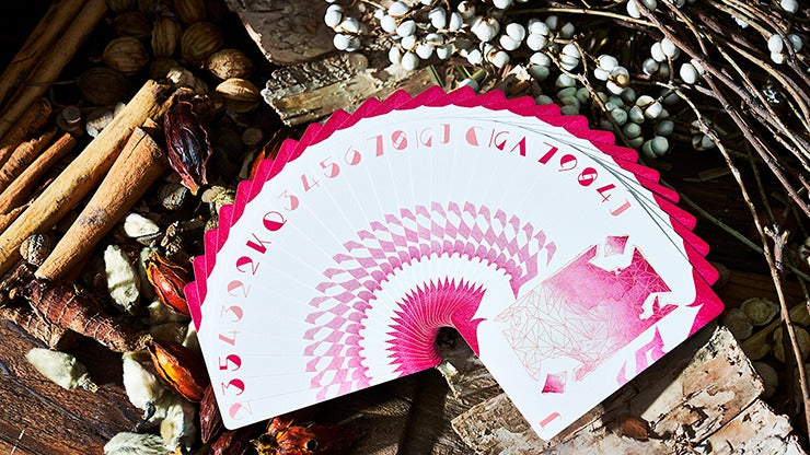 Lonely Wolf, PINK Playing Cards by Bocopo