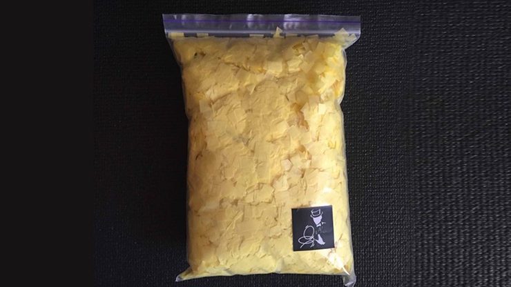 Confetti YELLOW Light by Victor Voitko (Gimmick and Online Instructions)