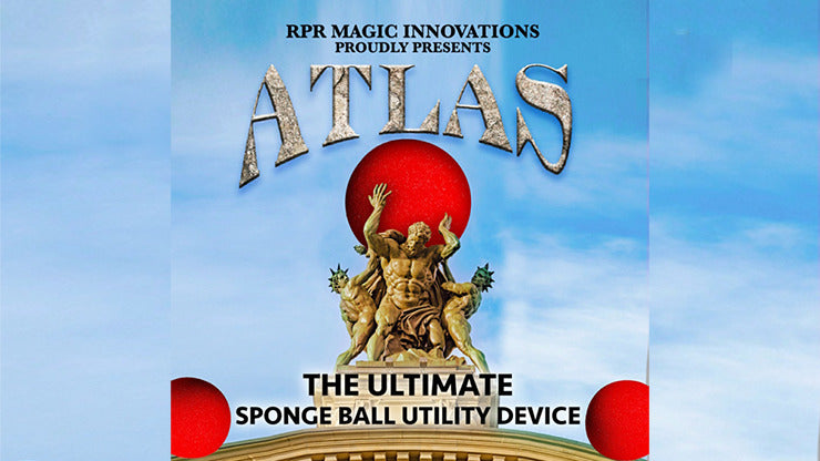 Atlas Kit Red, Gimmick and Online Instructions by RPR Magic Innovations