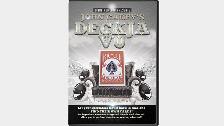 Big Blind Media Presents Deck Ja Vu Red, Gimmicks and Online Instructions by John Carey