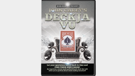 Big Blind Media Presents Deck Ja Vu Red, Gimmicks and Online Instructions by John Carey