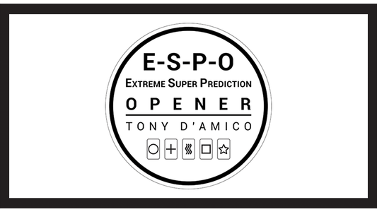 E.S.P.O., Gimmicks and Online Instructions by Tony D';Maico and Luca Volpe