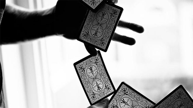 Bicycle Black Tiger Red Playing Cards