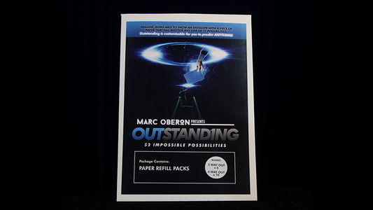 OUTSTANDING Refill Cards, Blank by Marc Oberon
