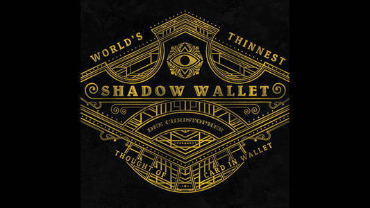 Shadow Wallet Carbon Fiber, Gimmick and Online Instructions by Dee Christopher and 1914