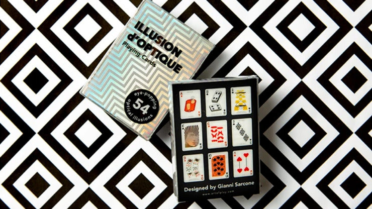 Illusion d';Optique Playing Cards by Art of Play