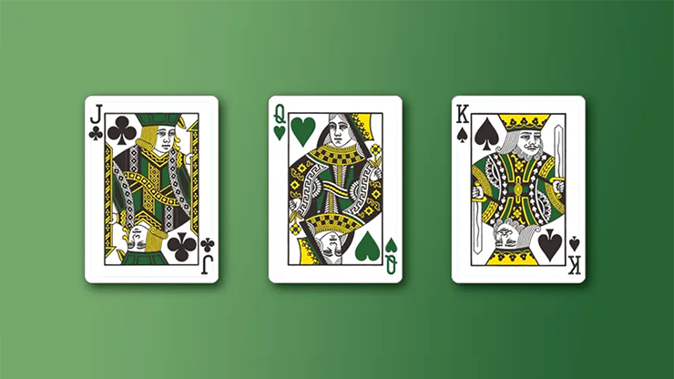 Monstera, Green Playing Cards by TCC Presents