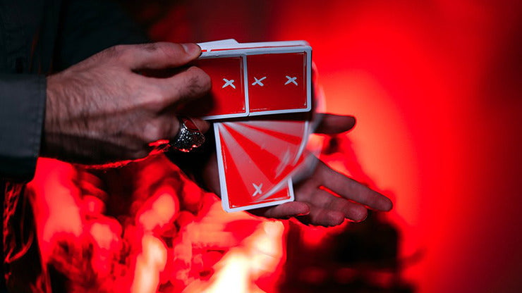 X Deck, Red Signature Edition Playing Cards by Alex Pandrea
