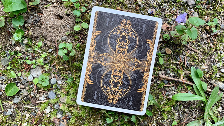 Bicycle Ant, Black Playing Cards