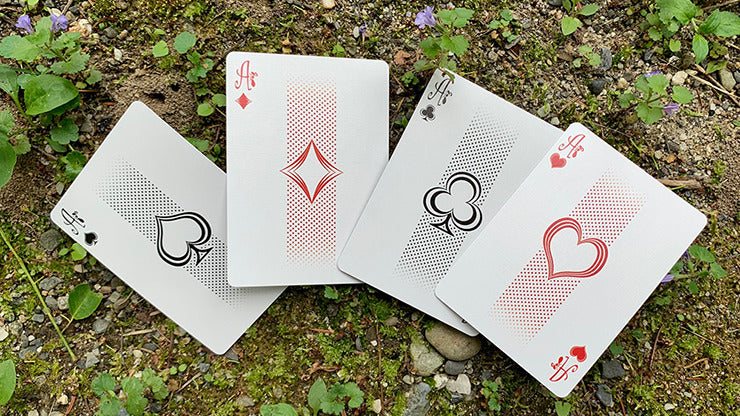 Gilded Bicycle Ant, Red Playing Cards