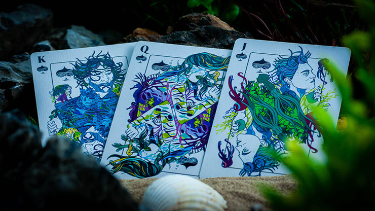 ONDA Aquamarine Playing Cards by JOCU
