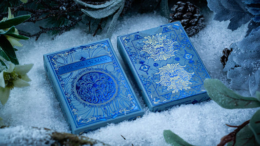 The Green Man Playing Cards, Winter by Jocu