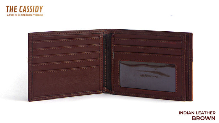 THE CASSIDY WALLET BROWN by Nakul Shenoy