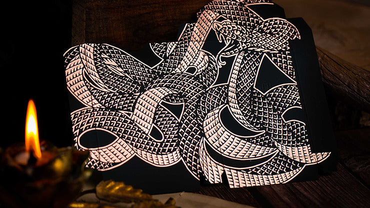 Devil';s in the Details Rose Gold Playing Cards