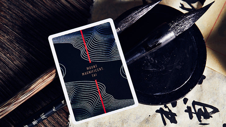 Mountain Wang Yue, Black Playing Cards by Bocopo
