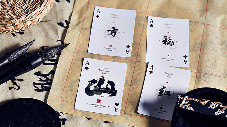 Mountain Wang Yue, Black Playing Cards by Bocopo