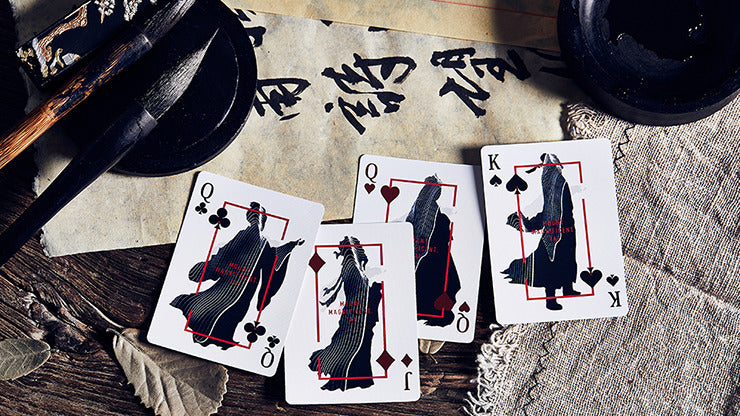 Mountain Wang Yue, Black Playing Cards by Bocopo