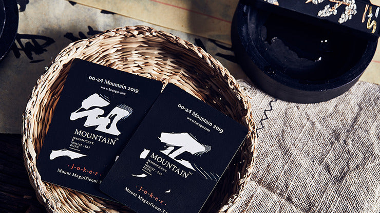 Mountain Wang Yue, Black Playing Cards by Bocopo