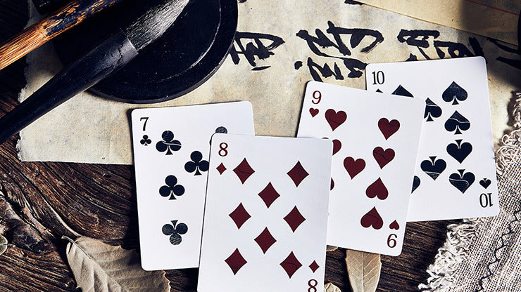 Mountain Wang Yue, Black Playing Cards by Bocopo
