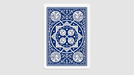 Tally Ho Fan Back Gaff Pack Blue, 6 Cards by The Hanrahan Gaff Company