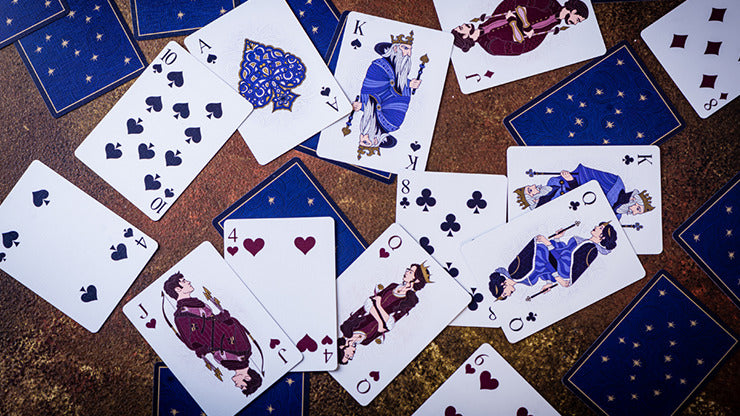 Elephant Playing Cards, Starry Night