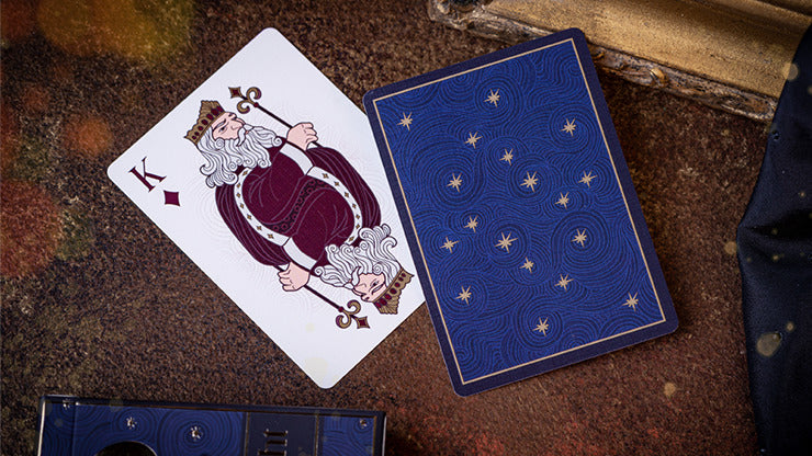 Elephant Playing Cards, Starry Night