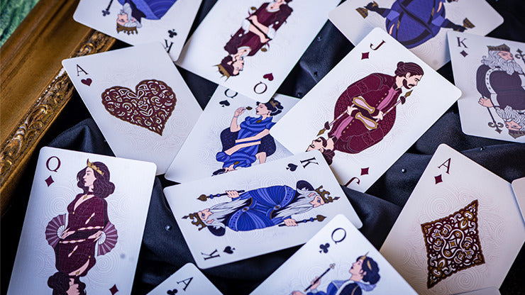 Elephant Playing Cards, Starry Night