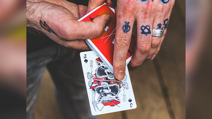 Trash & Burn Playing Cards by Howlin'; Jacks