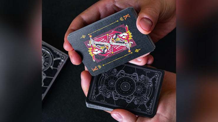 INFINITUM, Midnight Black Playing Cards