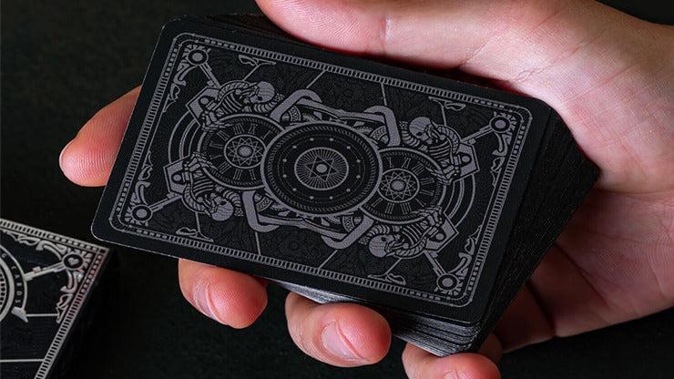 INFINITUM, Midnight Black Playing Cards