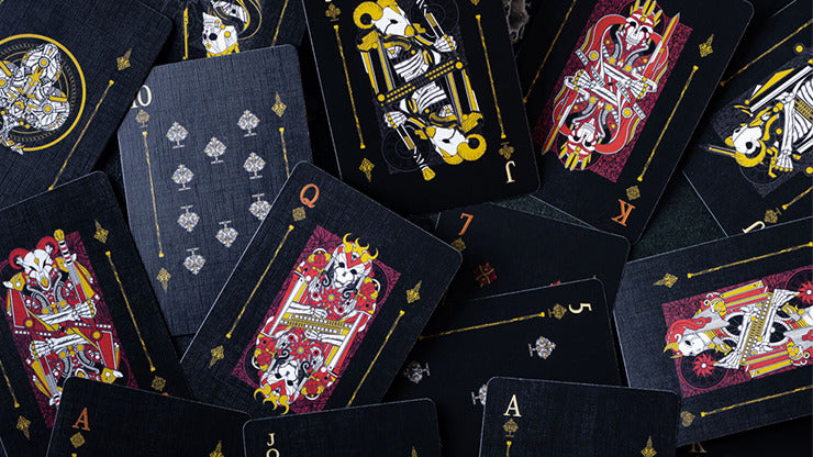 INFINITUM, Midnight Black Playing Cards