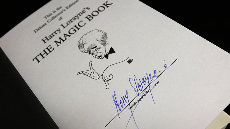 The Magic Book Deluxe, Signed, No Slipcase of Harry Lorayne