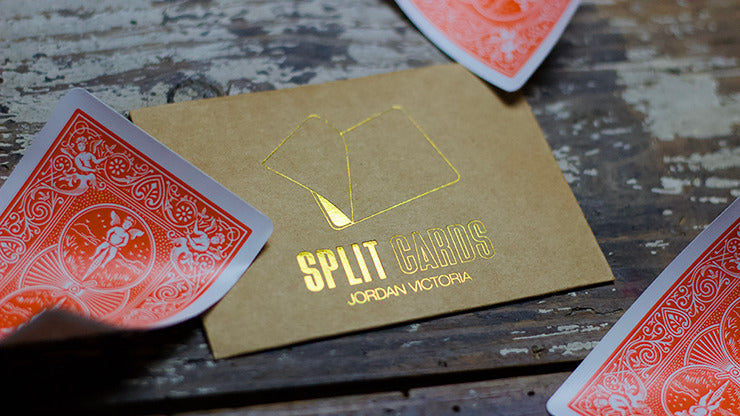 COLORED Split Cards 10 ct., Orange by PCTC